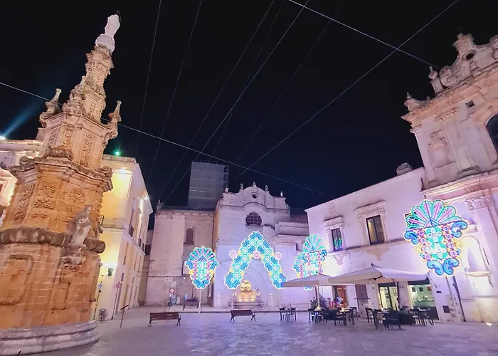 Casa Pumi Nel Centro Storico Di Nardo' Con Terrazza Panoramica 別荘