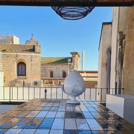 Casa Pumi Nel Centro Storico Di Nardo' Con Terrazza Panoramica Feriehus Nardò