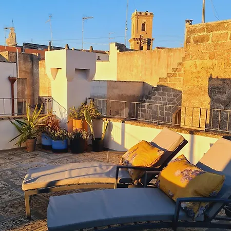 Casa Pumi Nel Centro Storico Di Nardo' Con Terrazza Panoramica Feriehus Nardò